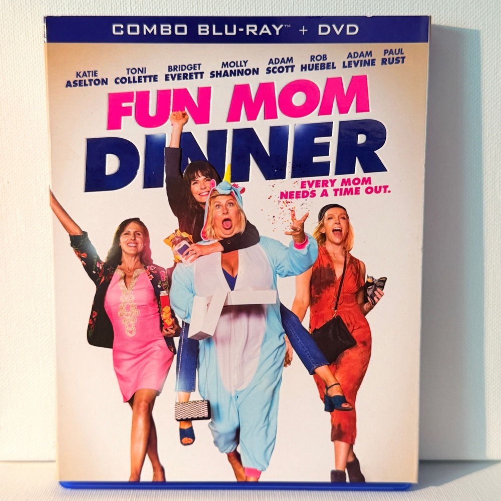 Fun Mom Dinner Blu-ray DVD Combo 2017 Comedy Toni Collette Molly Shannon Movie